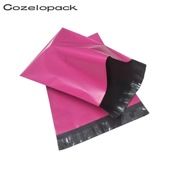 100шт 6x9 дюймов, ярко-розовый Поли Мейлер 15x20 см, Самоклеящаяся Почтовая упаковка, Мейлер с самоклеющимися почтовыми конвертами