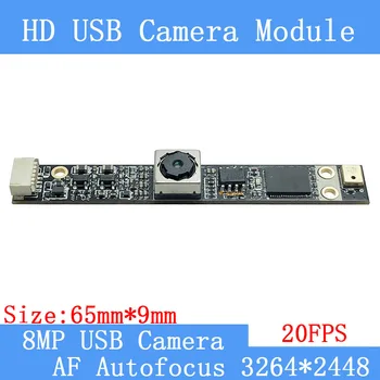 20 кадров в секунду UVC USB модуль камеры 800 Вт SONY IMX179 4K Автофокусировка с автофокусировкой HD распознавание лиц Поддержка USB веб-камеры аудио