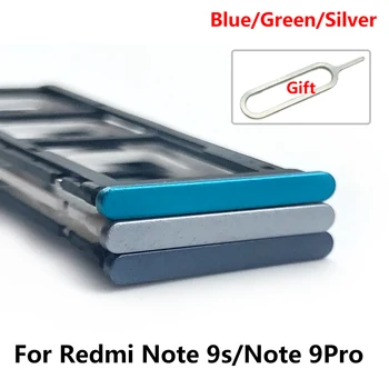 20 Шт. Для Redmi Note 9S Note 9 Pro Держатель Лотка для карт Памяти SIM Micro SD Слот Для SIM-карты Адаптер С Pin-кодом Запасные Части для смартфонов