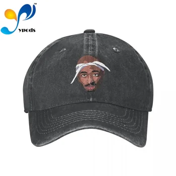 2pac (5) Хлопчатобумажная кепка для мужчин и женщин Gorras Snapback Бейсболки Casquette Dad Hat