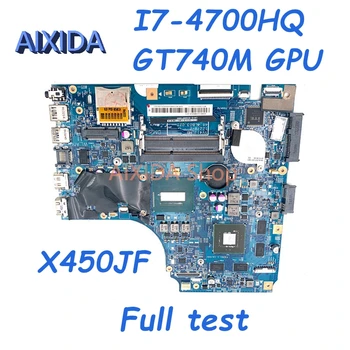 AIXIDA SV41J 12279-2 48.4LB03.021 основная плата для ноутбука ASUS X450JF материнская плата I7-4700HQ CPU GT740M GPU полностью протестирована