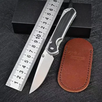 CR Small Seben 31 Складной Нож TC4 с шарикоподшипником, Тактическое снаряжение, Походная Боевая защита, Инструменты для выживания, Карманный нож EDC