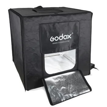 GODOX Фотостудия Светодиодный мини-световой короб для фотосъемки, палатка LSD-40/60/80 LST-40/60/80 с 2/3 светодиодными световыми полосами, фон для фотосъемки