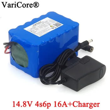 VariCore 14,8 V 12Ah 18650 li-iom аккумуляторная батарея лампа для ночной рыбалки нагреватель шахтерская лампа усилитель батарея с BMS + зарядное устройство 16,8 V 1A