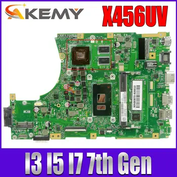 X456UVK X456UQ X456UJ A456U X456UB F456U X456UV X456 X456UA Материнская плата для ноутбука X456UQK Материнская плата I3 I5 I7 DDR3/DDR4 UMA/PM