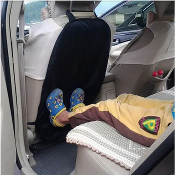 Защита от удара по спинке сиденья, Детский противоударный коврик для автомобиля, грязезащитный коврик для переднего сиденья