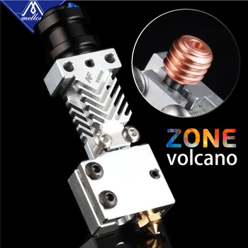 Комплект Нагревательного блока 3D-принтера Mellow NF Zone-Volcano V6 J-head Hotend с Охлаждающим вентилятором Для Экструдера Bowden V6 Volcano Сопло