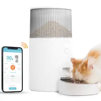 Мини-автоматическая кормушка Purechew для кошек, умный дозатор корма для кошек и собак, контроль порций, программируемые принадлежности для кошек