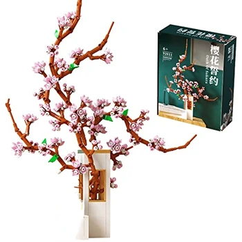 Наборы для изготовления букета сакуры, искусственный цветок для взрослых, растение в виде вишни, домашний декор, подарок для друзей, женщин, девочек