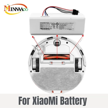 Оригинал для Xiaomi Robot Battery 1C P1904-4S1P-MM Mijia Mi Пылесос Для Подметания Робот Для Уборки Замена Батареи G1