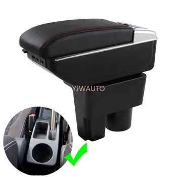 Подлокотник для Suzuki Liana 2005 ~ 2016 Коробка Центральной Консоли Автомобильный Подлокотник Пепельница Коробка для хранения с подстаканником