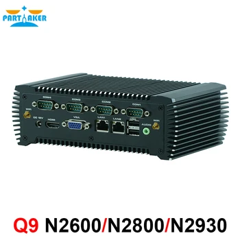 Промышленный Мини-ПК RS485 COM Безвентиляторный ПК С процессором Intel Celeron N2930 2 *RTL8111E Gigabit Ethernet
