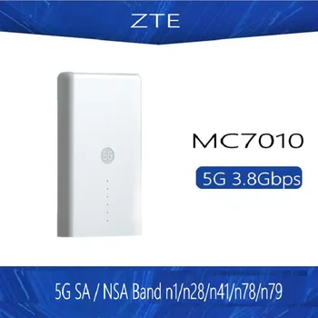 Разблокировать Наружный маршрутизатор ZTE MC7010 5G Sub6 + 4G LTE 5G NR NSA + SA платформа Qualcomm 5G SDX55M PK MC8020 MC801A H122-372