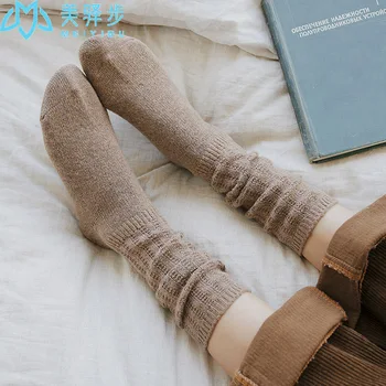 Свободные носки Женские зимние шерстяные носки, 10 пар в комплекте, женские толстые носки для отдыха оптом