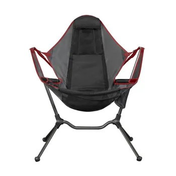 Складной гамак с пользовательским логотипом, Походный стул Портативный С высокой спинкой, Мягкие Качающиеся Походные кресла-качалки для продажи/