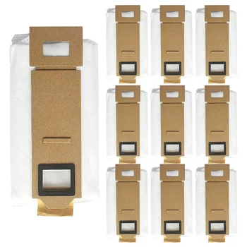 10 Упаковок Аксессуаров для Пылесборников Xiaomi Roborock S7 T7S T7Plus T7S Plus, Автоматическая Станция Всасывания Мешков Для пылесоса