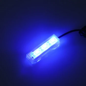 1шт Аквариумный Светильник Пластиковые Маленькие Аквариумные Растения Свет USB LED Настольный Аквариумный Светильник Аквариумный Пейзаж Декоративная Лампа 5 Цветов