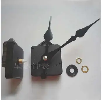 Fedex 100 комплектов кварцевого часового механизма черное персиковое сердечко минутные часовые стрелки секундная стрелка для ремонта своими руками