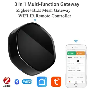 Tuya Smart IR Remote Control ZigBee BLE Gateway Беспроводной Шлюз-концентратор Smart Home Bridge с Alexa Google Home Control