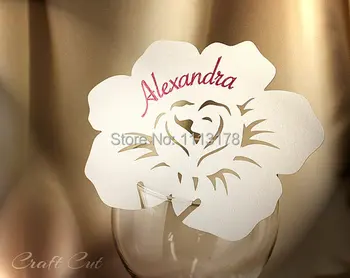 Карточка с Розами, Свадебное Цветочное украшение, Название Эскорта, Декор праздничного стола, Лето
