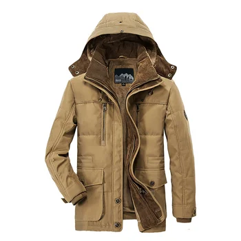 Новая мужская повседневная куртка, модные зимние парки, Мужской меховой тренч, толстое пальто, Куртки с подогревом, Хлопковые теплые пальто с длинными рукавами