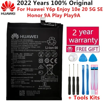 Новый Оригинальный Аккумулятор 5000 мАч HB526489EEW Для телефона Huawei Y6p Enjoy 10e 20 5G SE Honor 9A Play Play9A + Наборы инструментов