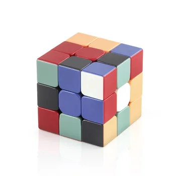 Новый стиль с пружинным кубом Morandi третьего порядка, гоночная твердая обычная гладкая вращающаяся цветная коробка