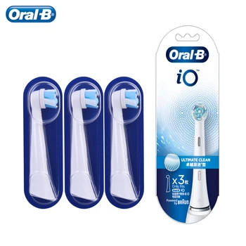 Оригинальные сменные насадки Oral B для электрической зубной щетки серии Oral B iO Бережный уход за полостью рта, мягкая щетина