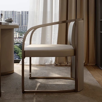 Офисное кресло для гостиной в скандинавском стиле, Роскошное кресло для гостиной с откидной спинкой, Дизайнерские кресла для гостиной для взрослых, Мебель для дома Meuble De Salon