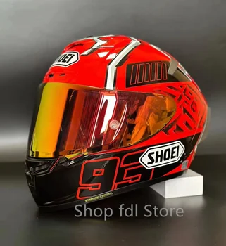 Шлем SHOEI X14 X-Четырнадцать Красный Муравьиный Шлем Полнолицевой Гоночный Мотоциклетный Шлем Casco De Motocicleta Capacete